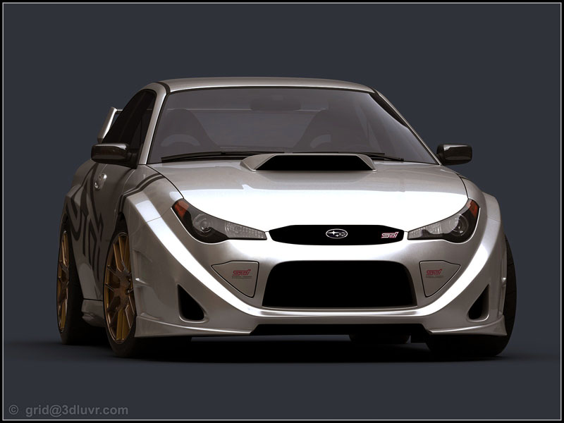 I didnt like design that subaru shown for there hatchback 08 wrx, 